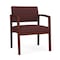 Lesro Lenox Wood Wide Guest Chair Wood Frame, Mahogany, RF Nebbiolo Upholstery LW1201 - alternate 1
